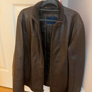 Cole Haan Brown Leather Jacket